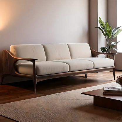 High-class Ash Wood Sofa - Modern Design, Durable and Beautiful 